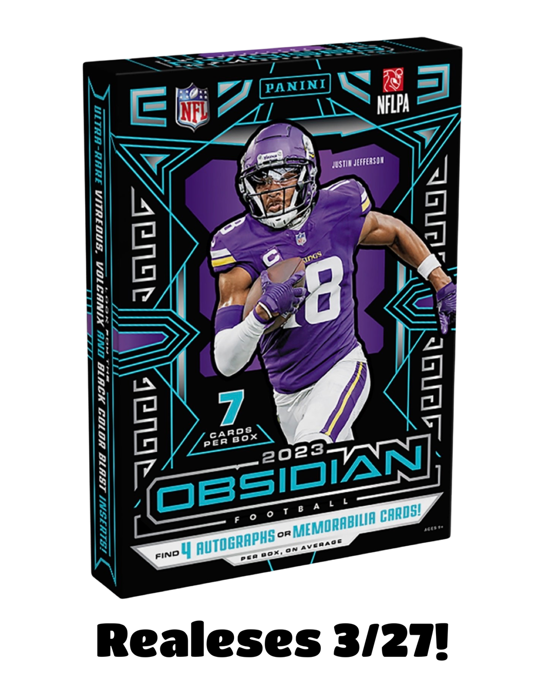 2023 Obsidian NFL 12 Hobby Box Sealed Case