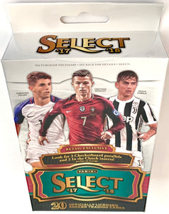 2017-18 Panini Select Soccer Retail Hanger Boxes!