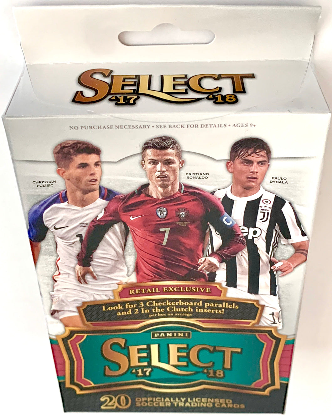 2017-18 Panini Select Soccer Retail Hanger Boxes!